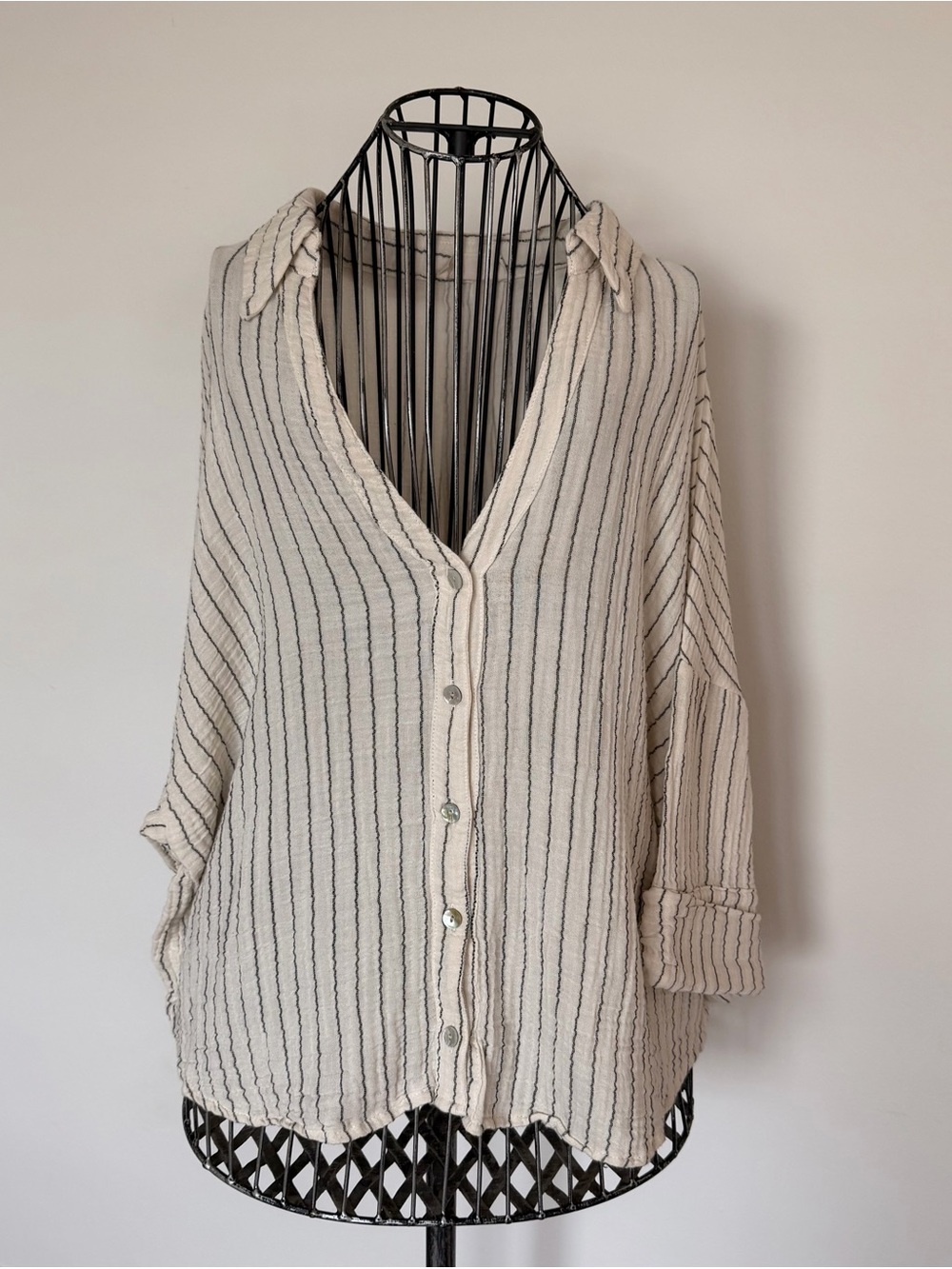Luxury Organic Muslin Cotton Top